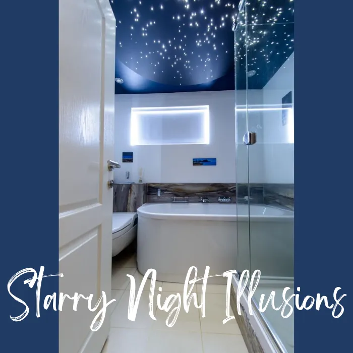 Starry Night Illusions as bathroom ceiling ideas