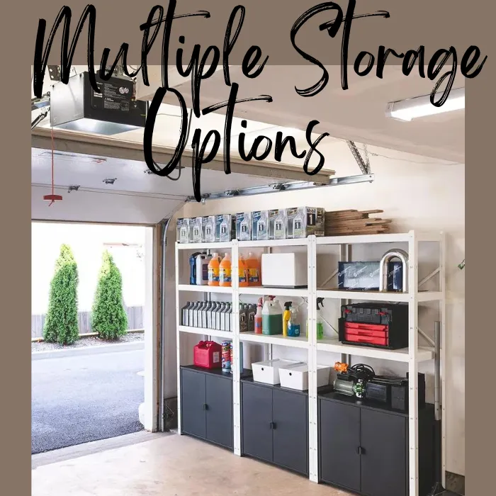 Multiple Storage Options