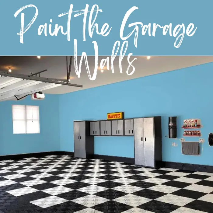 Paint the Garage Walls