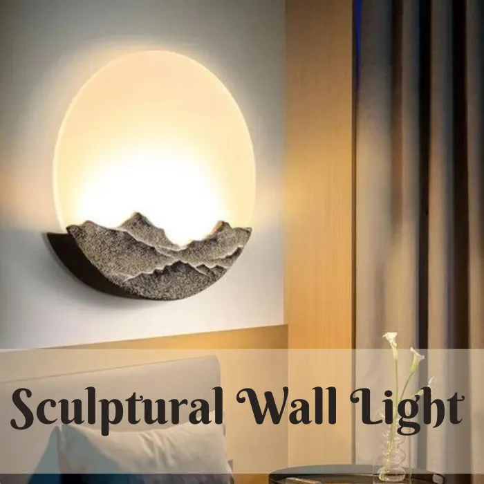 Sculptural Wall Light